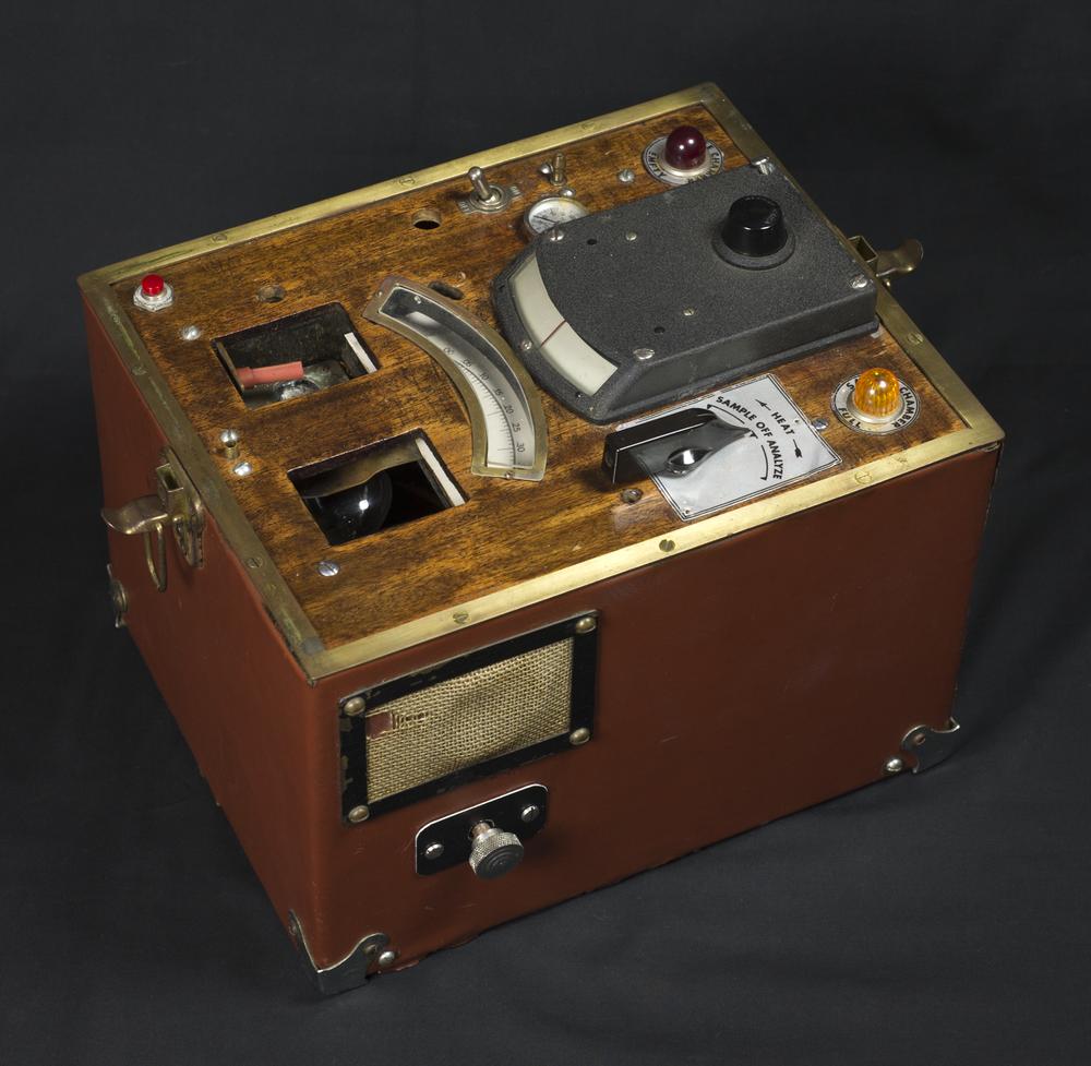 Robert Borkenstein's prototype for the first Breathalyzer