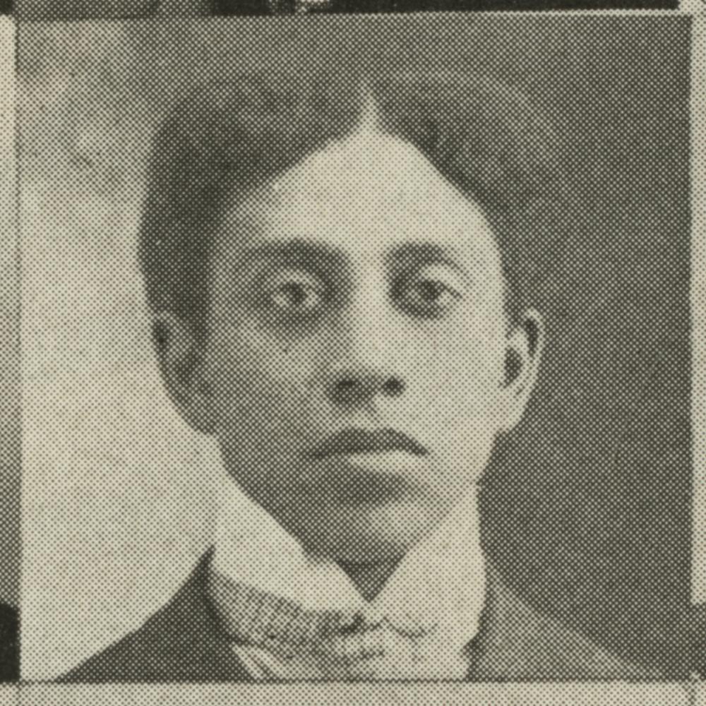 Preston Eagleson photo from 1896 Arbutus yearbook