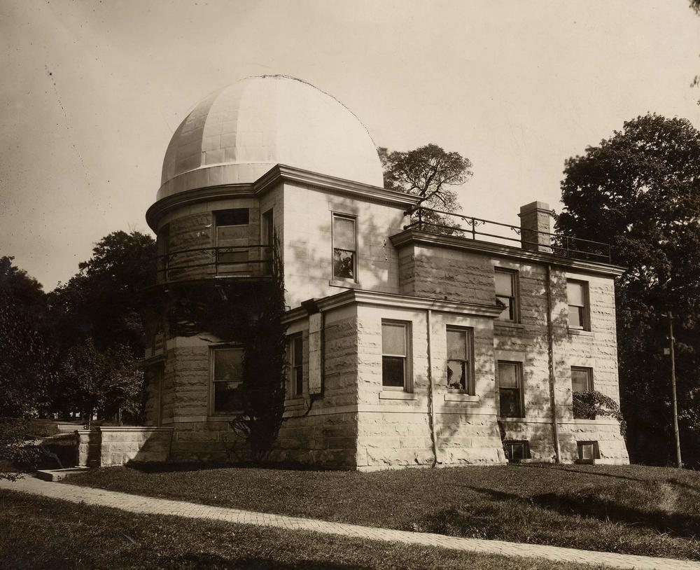 Back view of the Kirkwood observatory